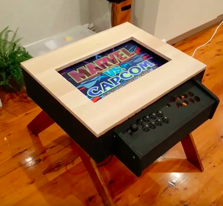 Recycling IKEA furniture for an arcade table
